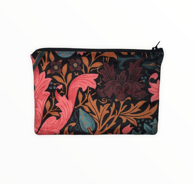 Handmade "William Morris" clutch bag