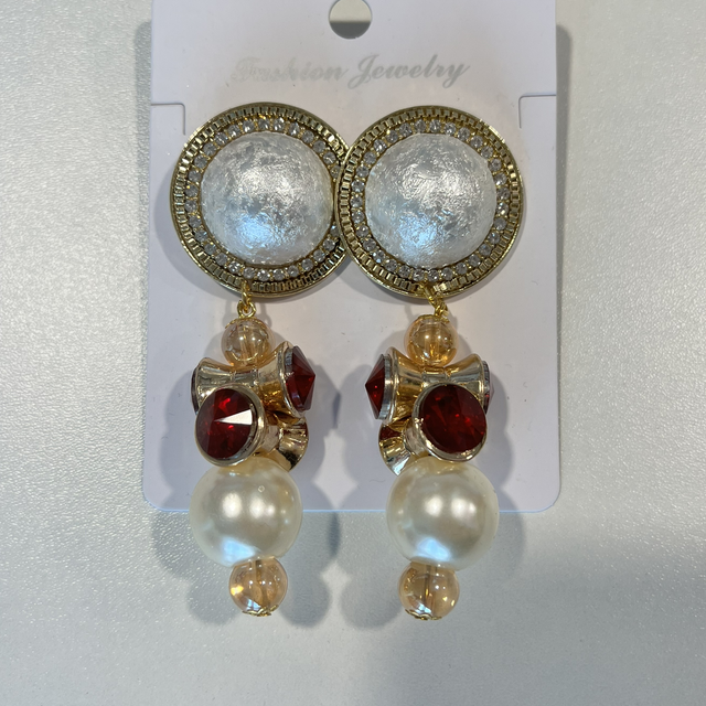 Ohrstecker „Red Diamond“