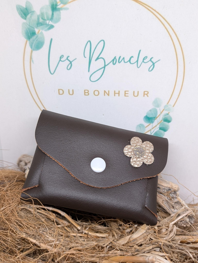 Porte monnaie chocolat 