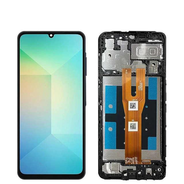 ECRAN COMPLET SAMSUNG SM A065F (A06 2024) AVEC CHASSIS SERVICE PACK