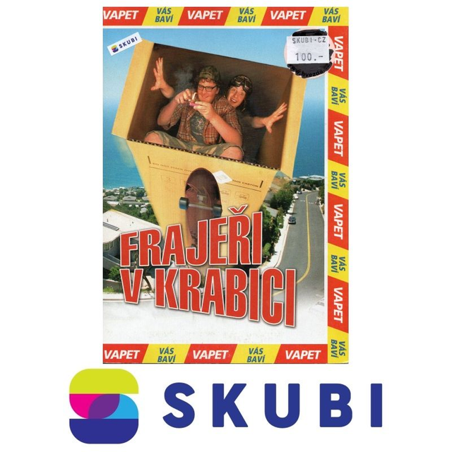 DVD Frajeři v krabici - česky, anglicky