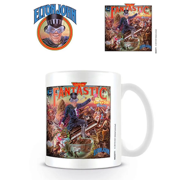 Elton John Captain Fantastic Mug