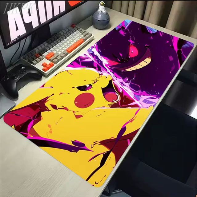 Tapis d'ordinateur PIKACHU VS ECTOPLASMA