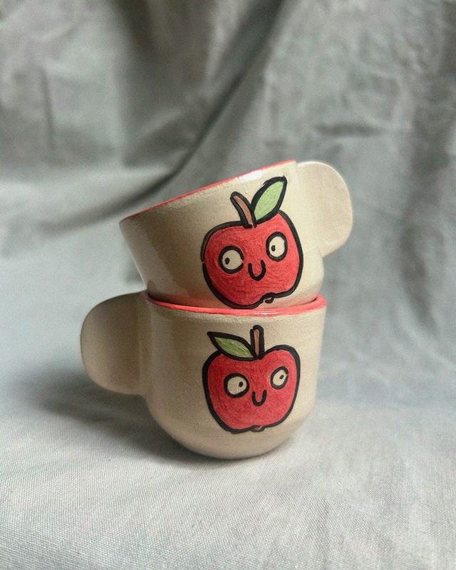 Tasses expresso Petites Pommes