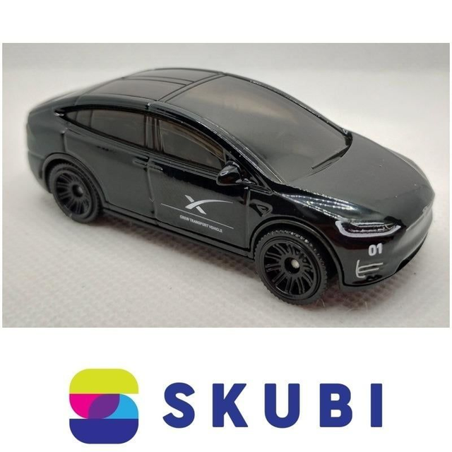 Matchbox Tesla Model X SpaceX X Crew Transport Wehicle 01 MB1286