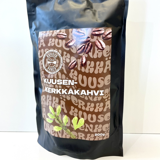 Kuusenkerkkäkahvi 200 g Rahula Ranch