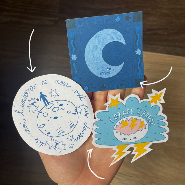 Les stickers &quot;ciel&quot; (3p)