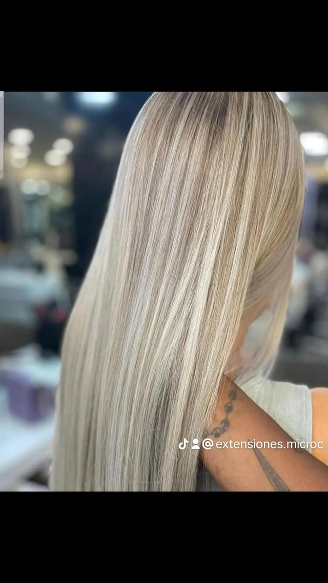 MATIZ CAPILAR acabado con laser, pelo corto