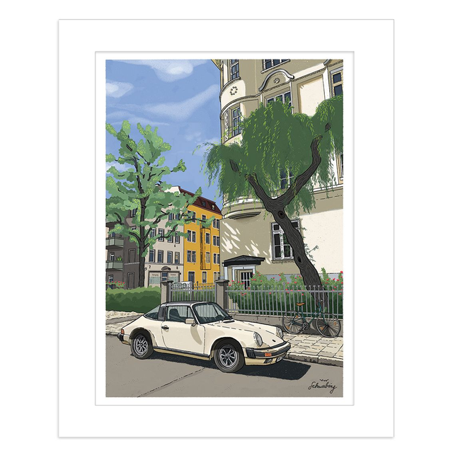 Porsche Targa, Hohenstauffenstrasse  