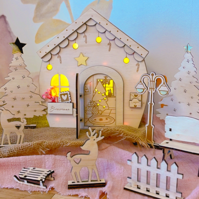 Maison calendrier de l’avent 