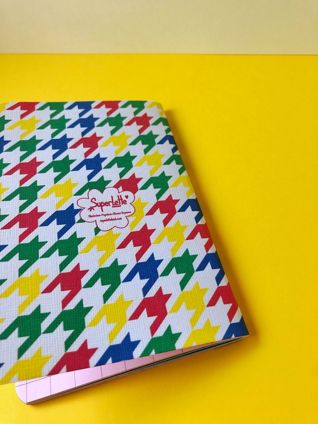 Cahier Fleurs-Pied-de-poule