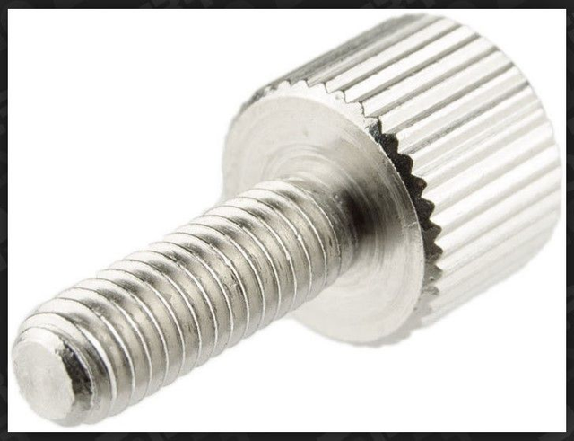 08X4 ... Vis de serrage moletée  - M4x16