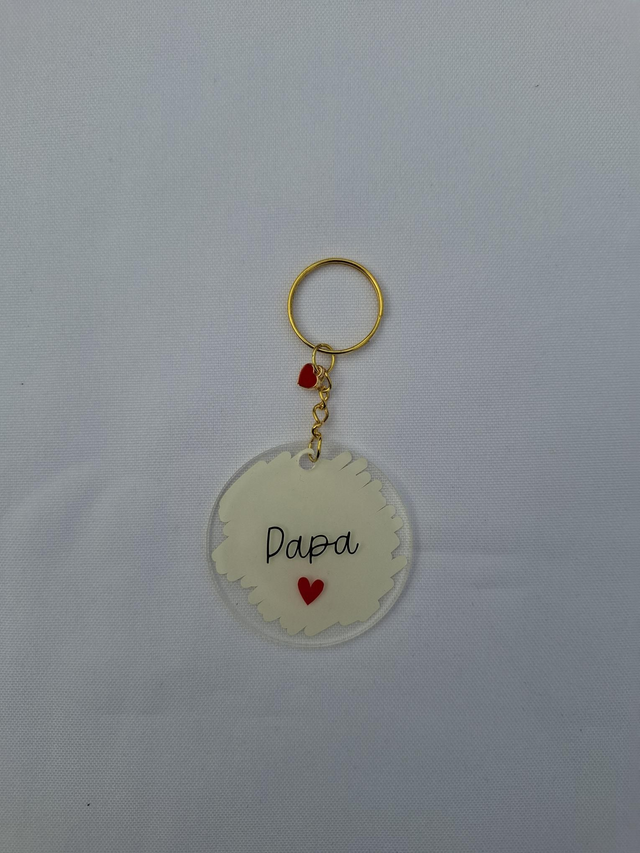 Porte clé papa 