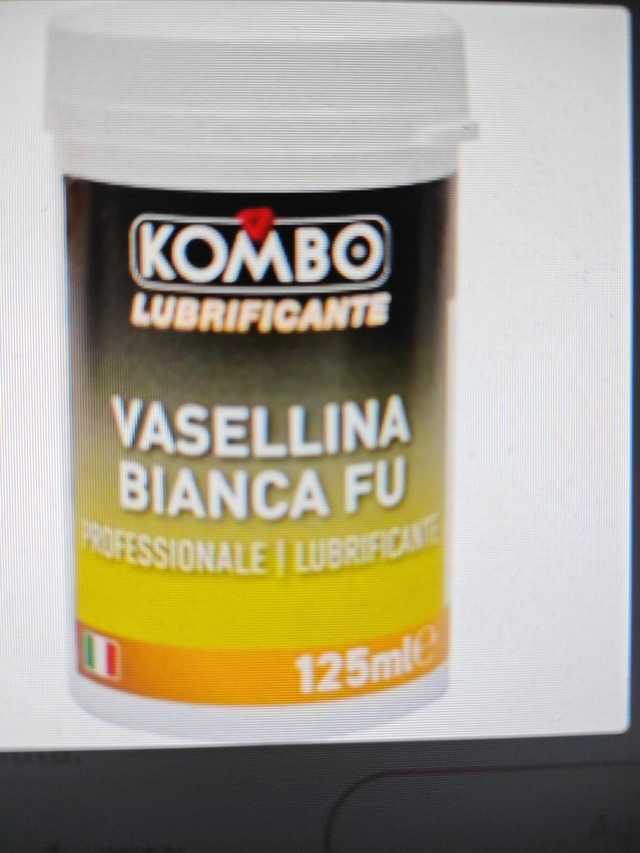 Vaselina bianca per uso professionale 125 ml