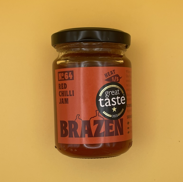 BRAZEN No.64 Red Chilli Jam (HEAT LEVEL 1/5)