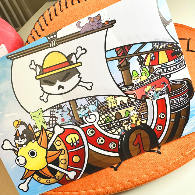 Nakamas Sunny One Piece • Print