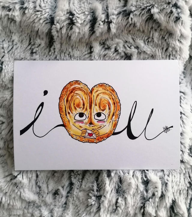 Carte postale Palmier