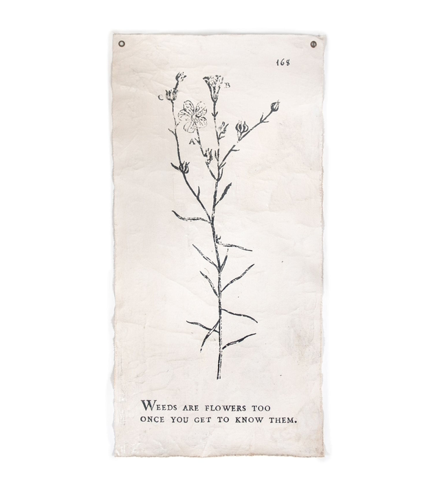 Botanical Crackled Wax Tarpaulin