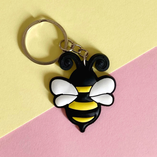 Porte clés abeille
