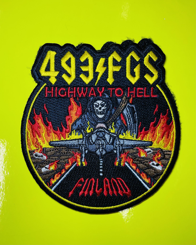 493 FGS Highway to Hell Finland Patch