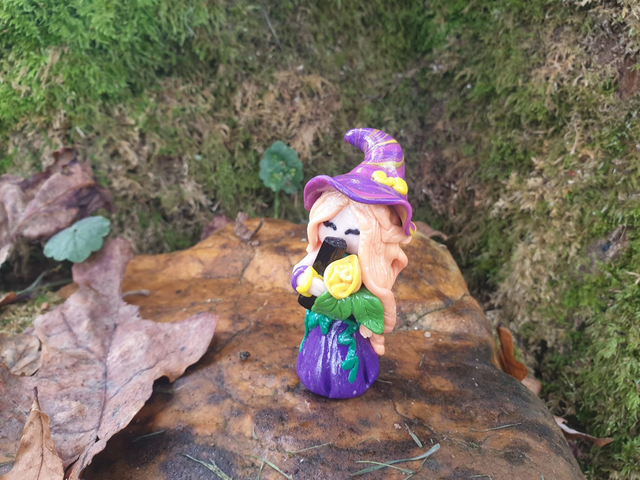 Sorcière et tourmaline noire 