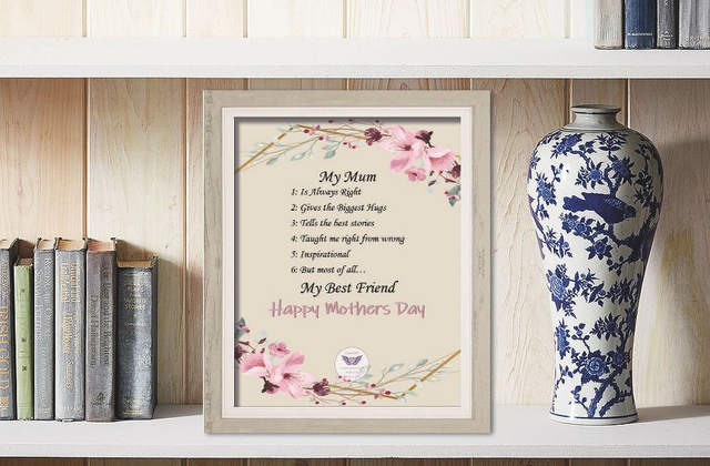 MD04: Mothers Day Frame