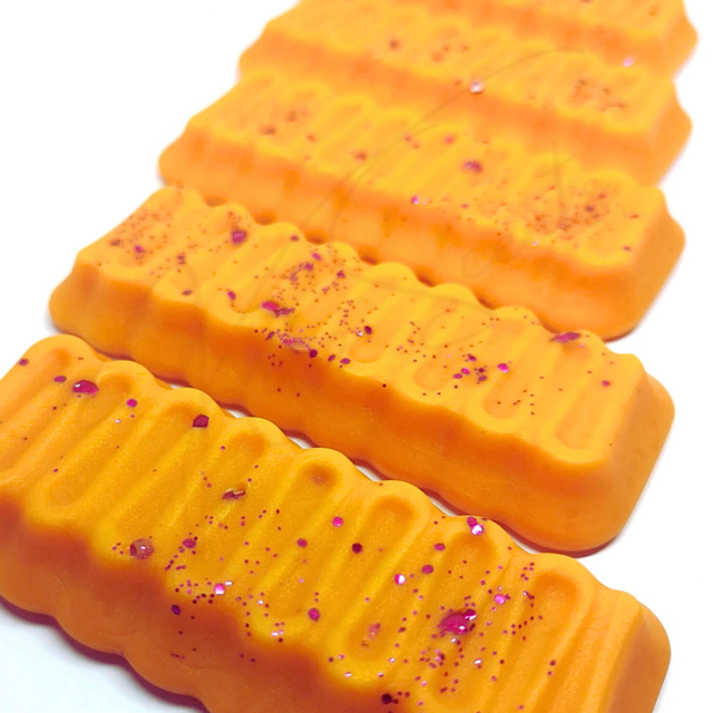 Passionfruit Martini Wax Melt Squiggle Bar Shape