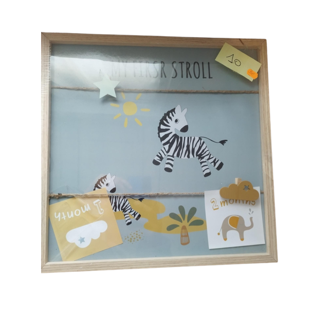 Cadre &quot;Ma Première Balade&quot; – Zèbres