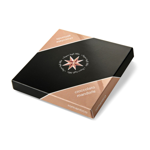 Cioccolato Mandorle • Romantico - Cioccolato artigianale