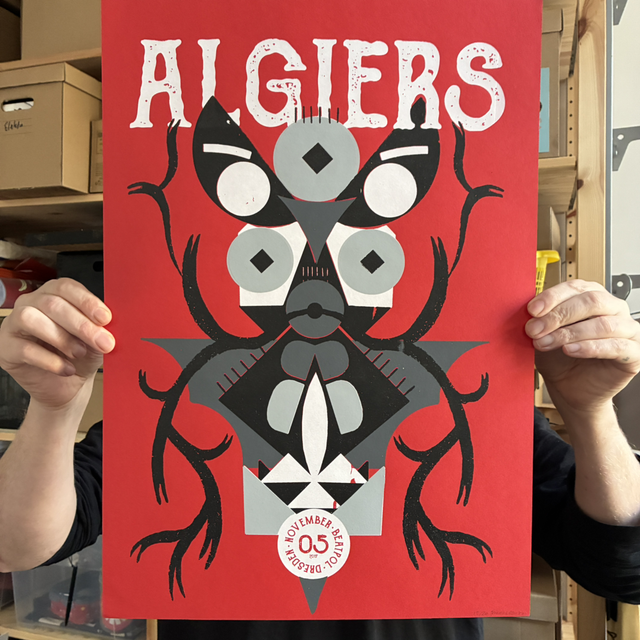 Gigposter "Algiers"
