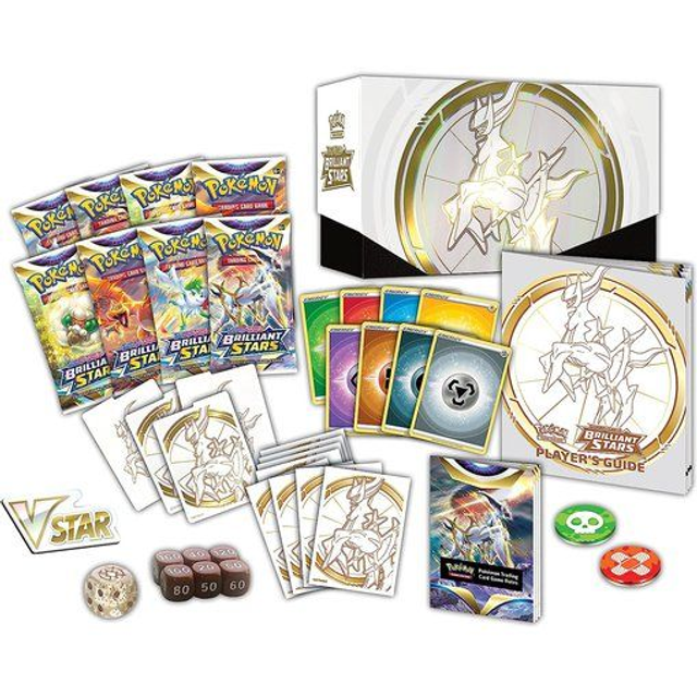 Pokemon 180-85446 TCG: Sword &amp; Shield Brilliant Stars Elite Trainer Box