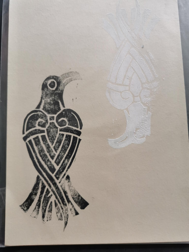 Hugin &amp; Munin 15x21cm