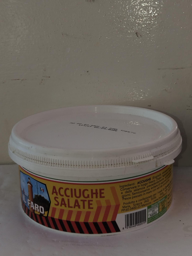 Acciughe salate