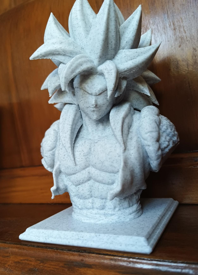 Busto de Gogeta Super Saiyan 4 - Dragon Ball GT