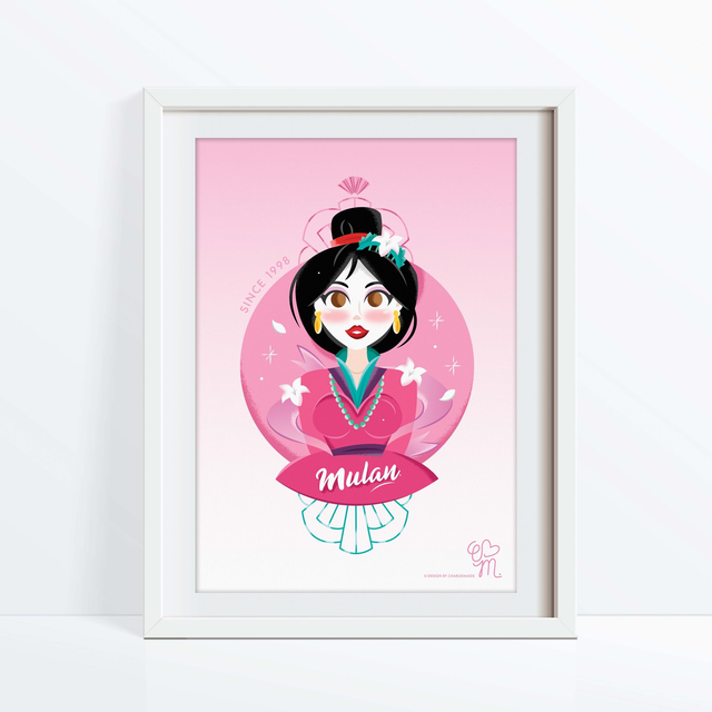 Illustration Girl Power | 13 Mulan