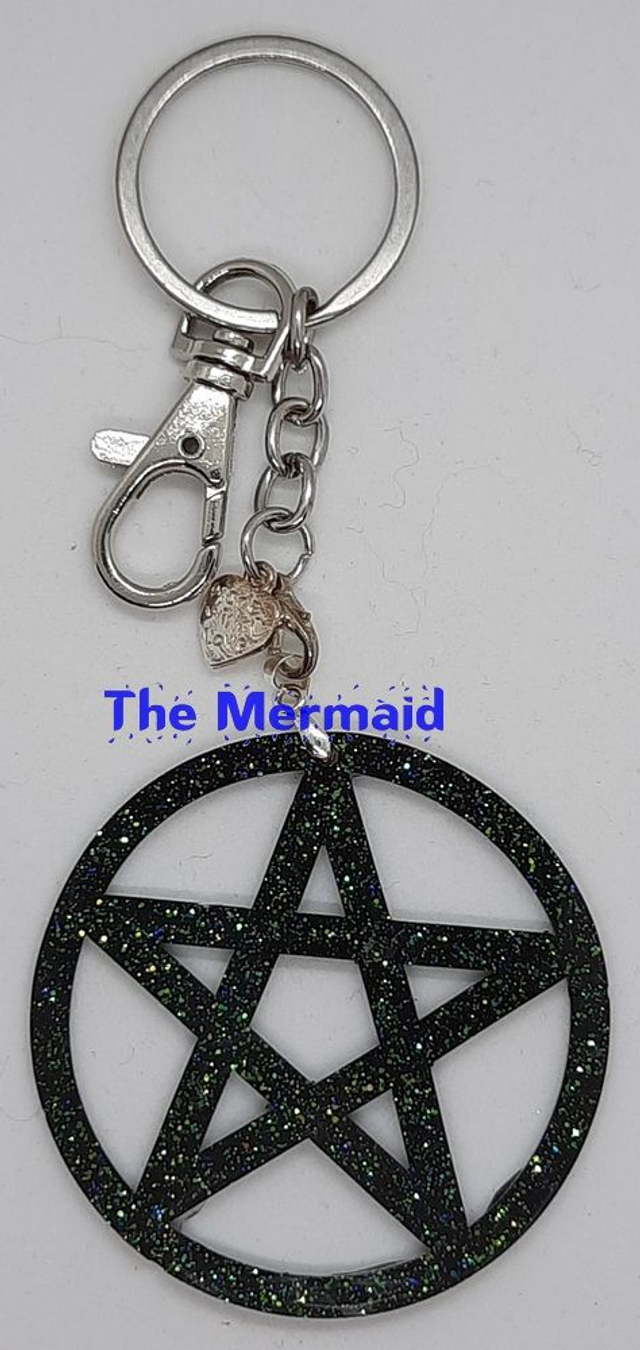 Pentagram sleutelhanger