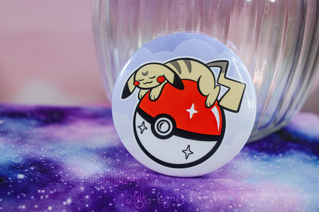 Badge 56mm Sleepykachu