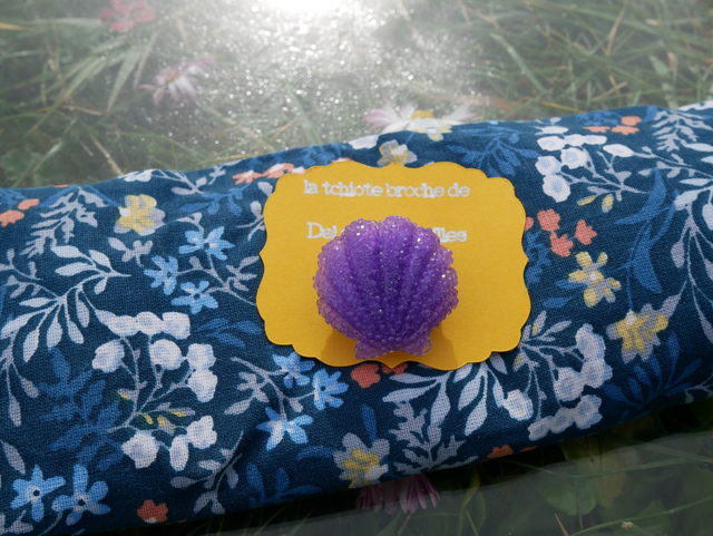 La tchiote broche COQUILLE ST JACQUES