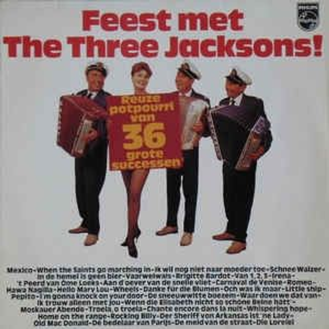 3 Jacksons - Feest Met The Three Jacksons (LP)