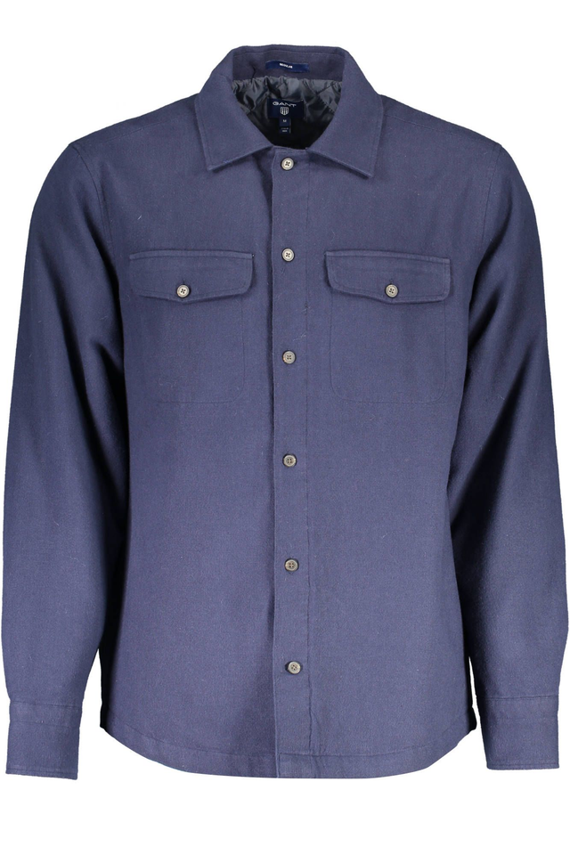 GANT CAMICIA MANICHE LUNGHE UOMO BLU