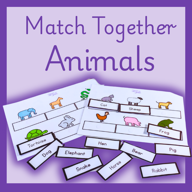 Animals - Match Together 