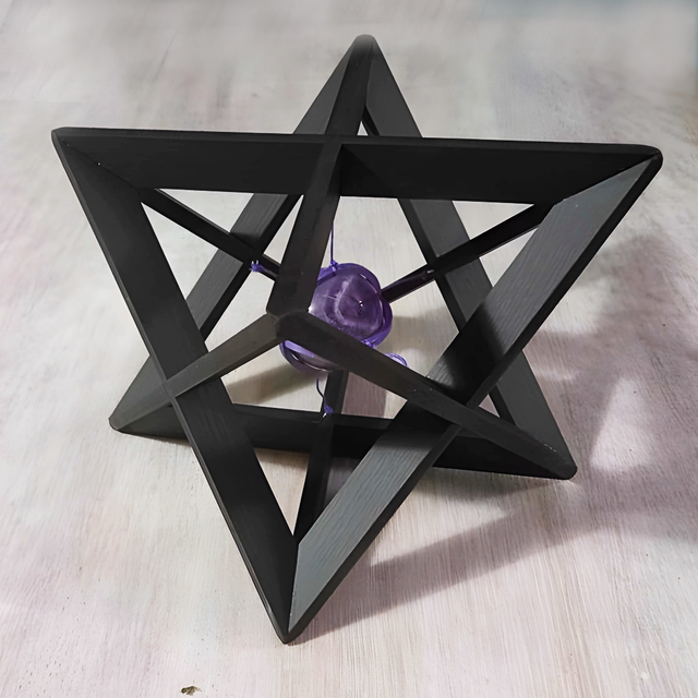Le Merkaba  boule d&#039;Améthyste