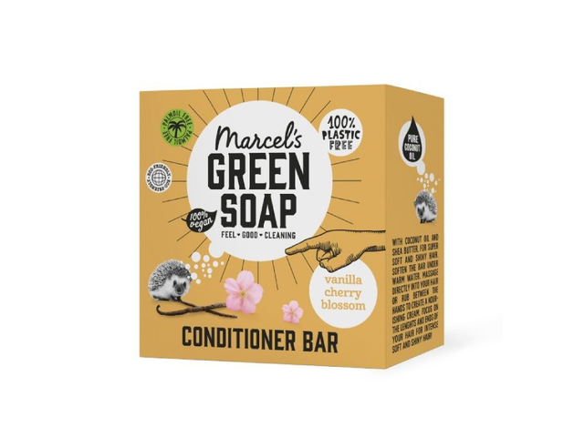 [Marcel's Green Soap] Conditioner Bar - Vanille &amp; Kersenbloesem - 60 gr