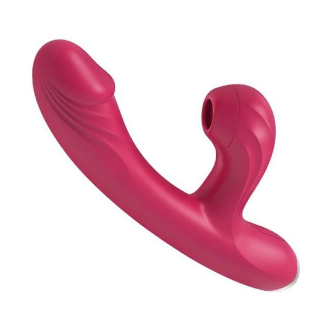 Vibrador Ponto G com Pulsador de Clitóris