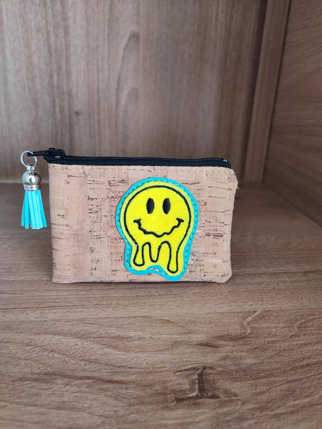 Petit Porte monnaie smiley fondu