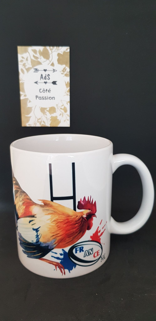 Mug - Derrière la France rugby (4ag)