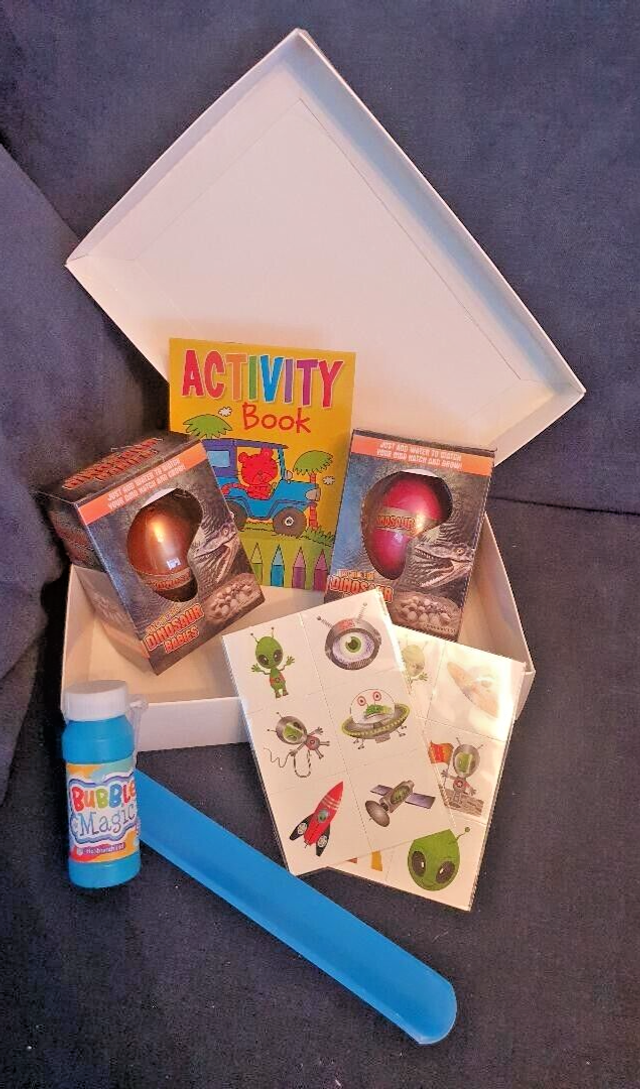 Beautiful Various Child's Gift Box of Goodies Xmas, Birthday any Occasion
