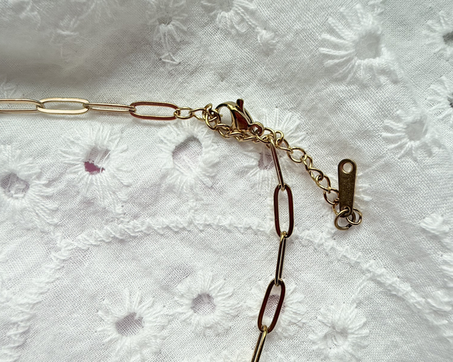 Dopamine Fruit Charm Necklace - 16” 18K Gold Plated