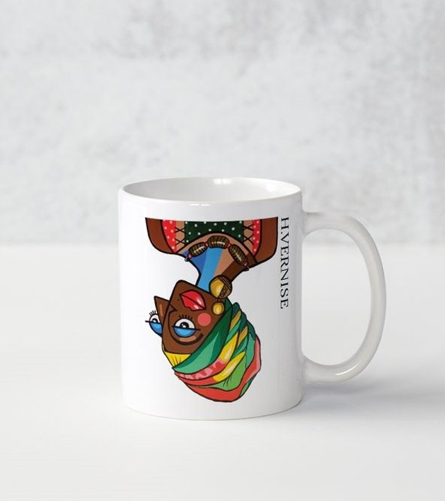 N4-1.1 - Mug - Femme d'Afrique H.Vernise