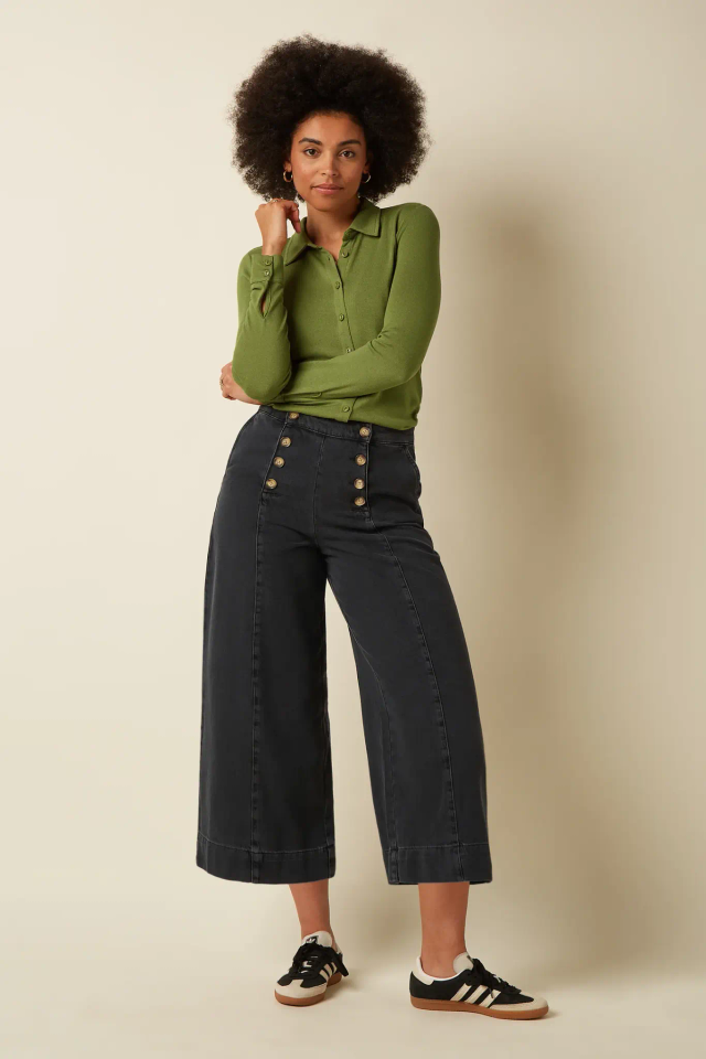 King Louie - Blouse Loral - Posey Green